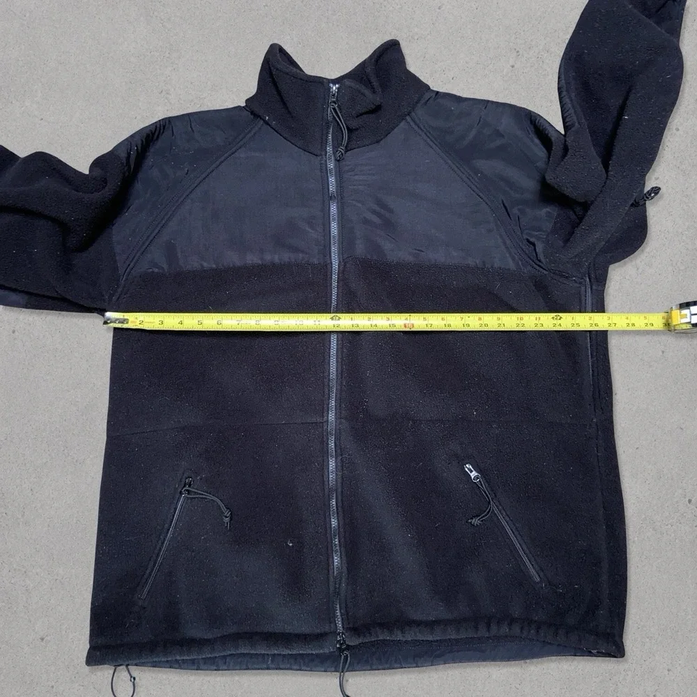 Peckham Fleece Jacket Black Men's Size XL Military Cold Weather Jacket DSCP USA